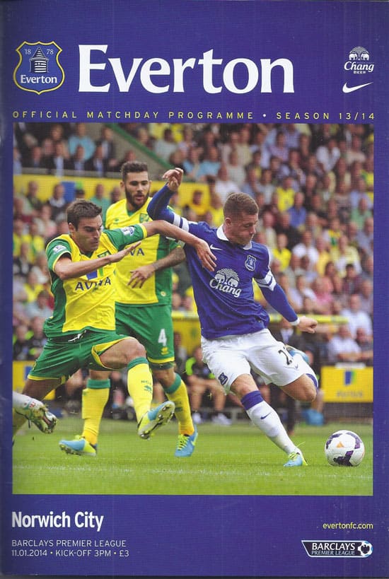 Everton FC v Norwich City FC